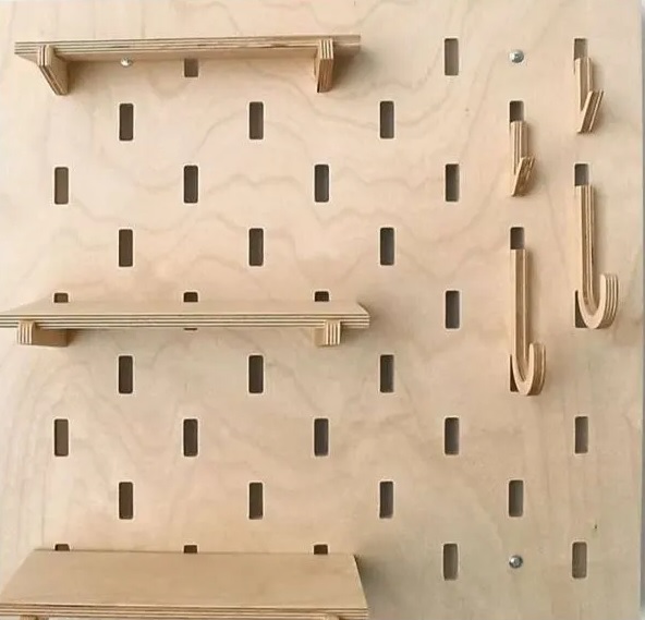 перфорированные деревянные панели